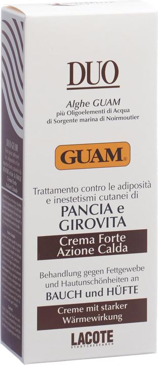 Guam DUO Bauch und Hüfte mit starker Wärmewirkung (Körpercreme, 150 ml)