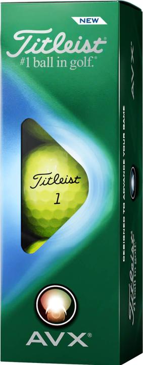 Actual product image Titleist AVX yellow (22)