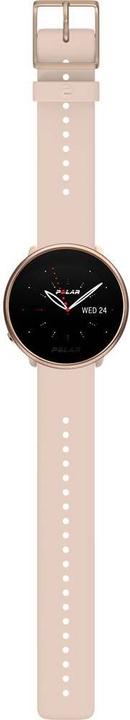 Produktbild Polar Silikonarmband 20 mm S-L Pink-Roségold (21 mm, Caoutchouc)