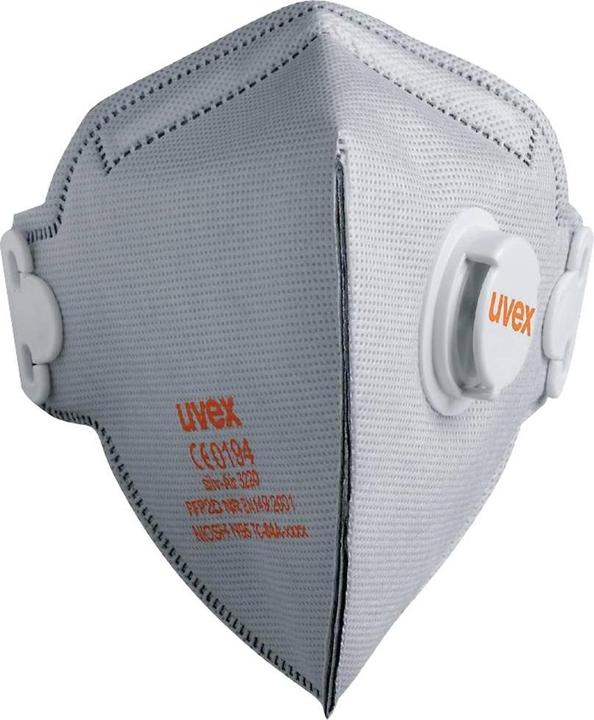 Uvex Safety Uvex silv-Air classic 3220 8763220 Feinstaubmaske mit Ventil FFP2 15 St. DIN EN 149:2001 (FFP2, 15 x)