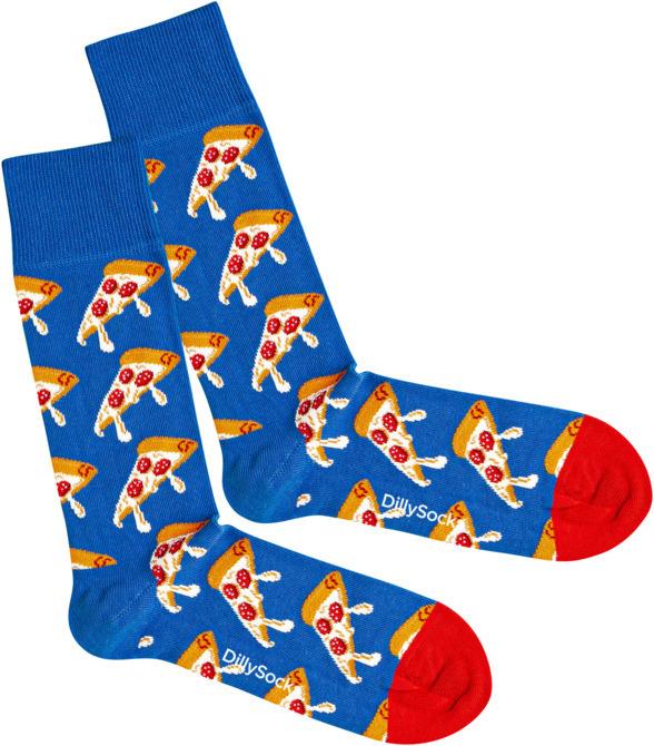 DillySocks Pizza Drip (Einzelpack, 36 - 40)