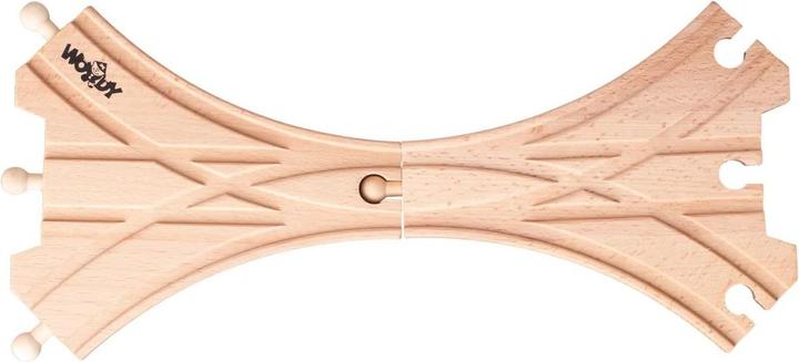 Woody Weiche "X", 2 Stück