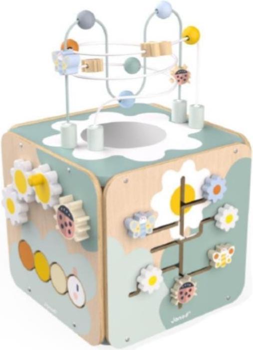Actual product image Janod Multi activity cube