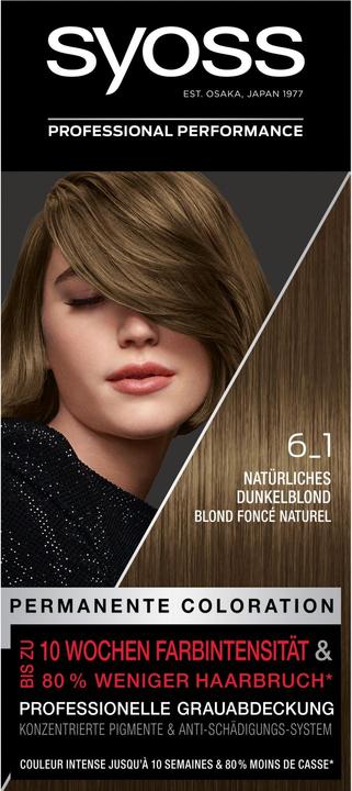 Image du produit Syoss Coloration permanente (6_1 Blond foncé naturel)