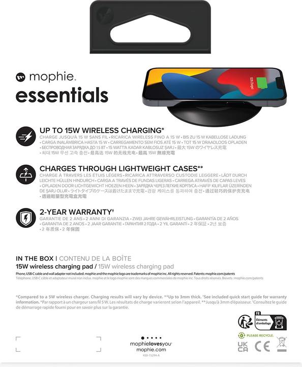 Produktbild mophie 401311860 (15 W)