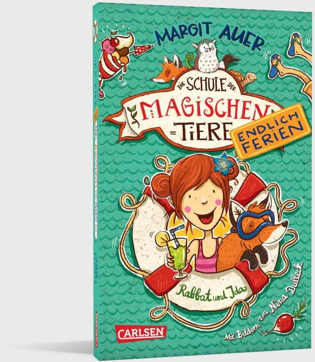 Immagine prodotto La scuola degli animali magici. Finalmente le vacanze 1: Rabbat e Ida (Margit Auer, Nina Dulleck, Tedesco)