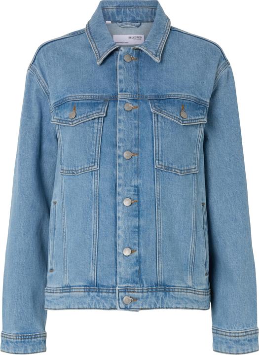 Selected Femme Hellblaue Jeansjacke