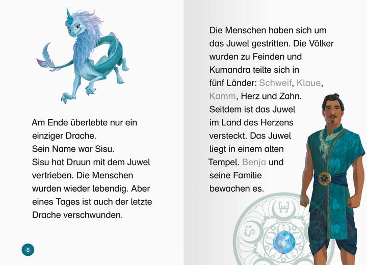 Immagine prodotto Ravensburger Erstleser - leichter lesen: Disney Raya und der letzte Drache: Eine lange Suche (Tedesco, Annette nuovo agricoltore, 2022)