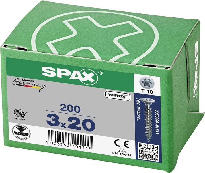 Actual product image Spax Universal screw (200 Screws per piece)