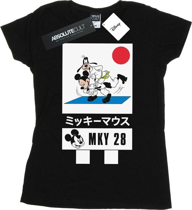 Immagine prodotto Disney Mickey And Goofy Karate Maglietta Donna (XL)