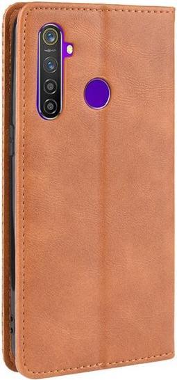 Produktbild MU Classic Retro Leder Bookcover Series (Realme 5 Pro)