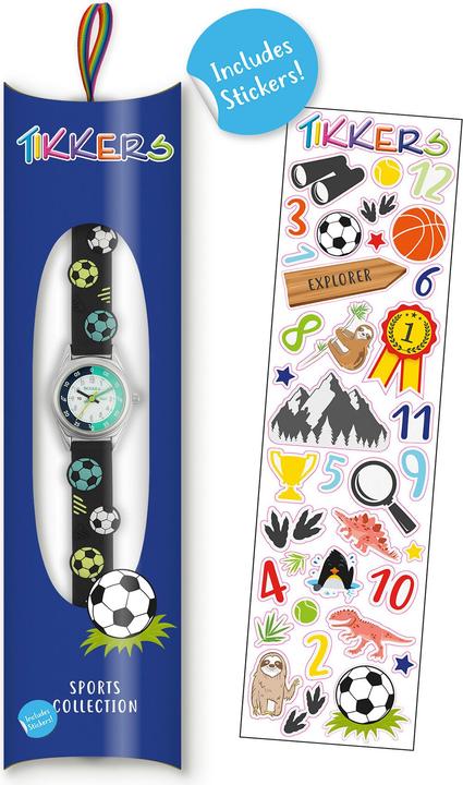 Produktbild Tikkers Sports Time Teacher Silicone (Analoguhr)
