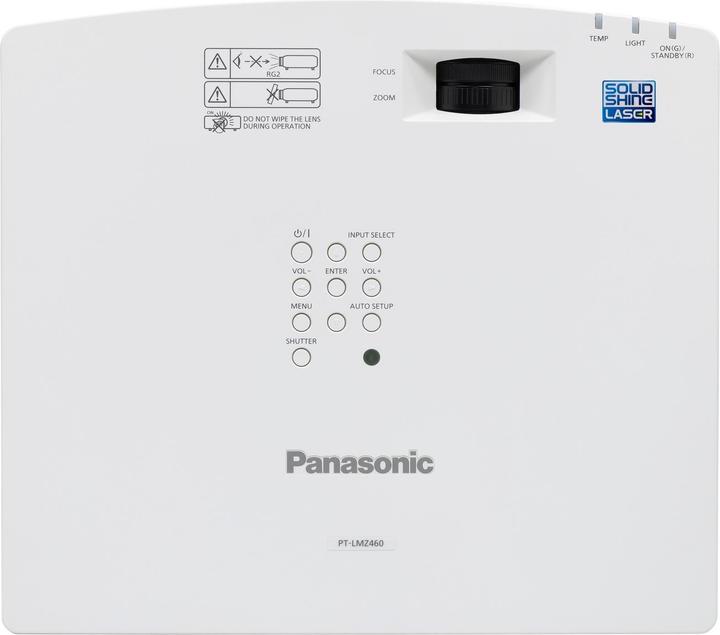 Actual product image Panasonic PT-LMZ460 mobile laser LCD projector 4600 lumens (WUXGA, 1920x1200, 16:10, HDMI, D-Sub, USB) (WUXGA, 4600 lm)