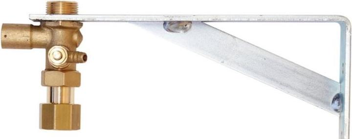 Actual product image Vaillant Wall bracket expansion vessel Wall bracket f.ADG, cap valve 3/4"