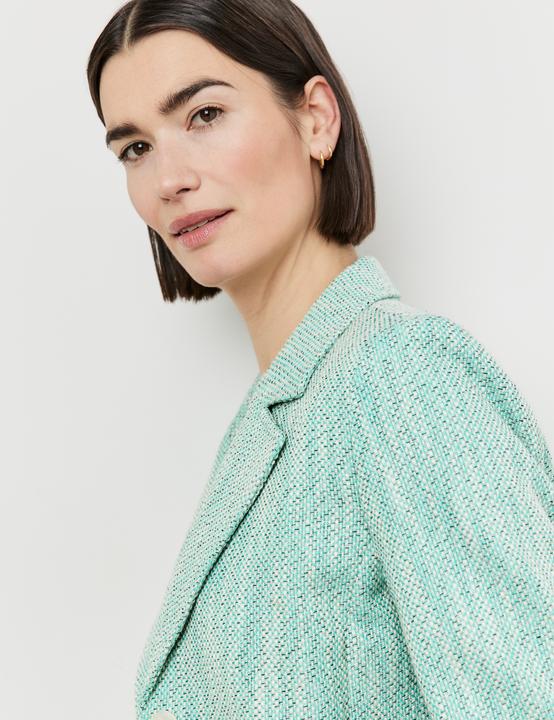 Produktbild Gerry Weber Kurze Blazerjacke aus Strukturstoff Blazer Langarm gefüttert (40)