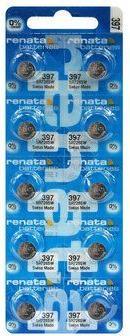 Image du produit Renata 397 / SR726SW - 10 piles boutons (10 pcs, V397, 32 mAh)