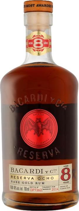 Produktbild Bacardi Reserva 8 Años (1 x 70 cl)