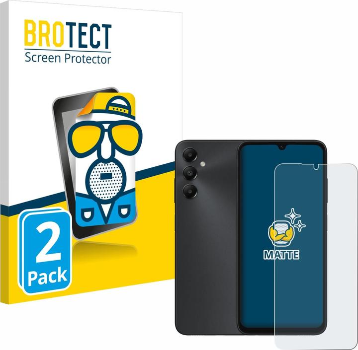 Actual product image BROTECT Anti-glare screen protector matt (2 Piece, Samsung Galaxy A05s)
