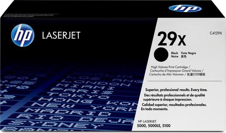 Actual product image HP 29x (FC)