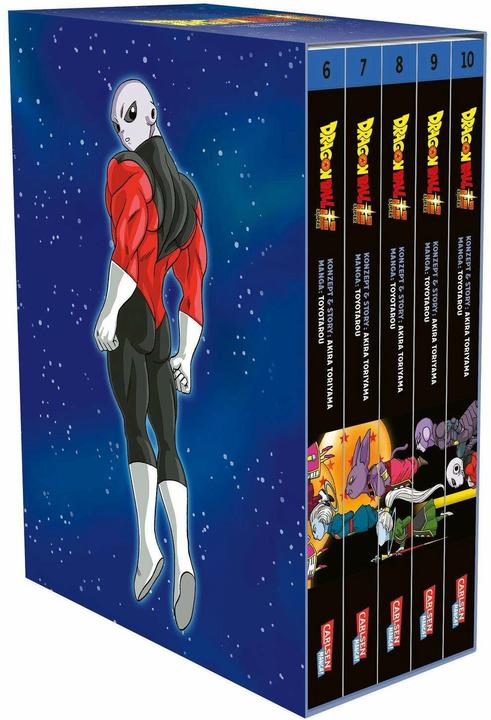 Produktbild Dragon Ball Super Bände 6-10 im Sammelschuber mit Extra (Deutsch, Akira Toriyama (Original Story), 2020)