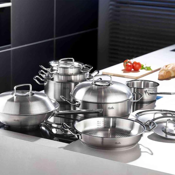 Image du produit Fissler orig. Profi Collection 2 casserole à manche + couvercle 16 cm (16 cm, Casserole à manche, Acier inoxydable)
