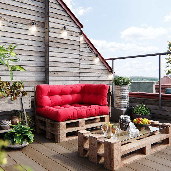 Immagine prodotto Vicco Palettenkissen Flocken (120 x 40 x 20 cm)