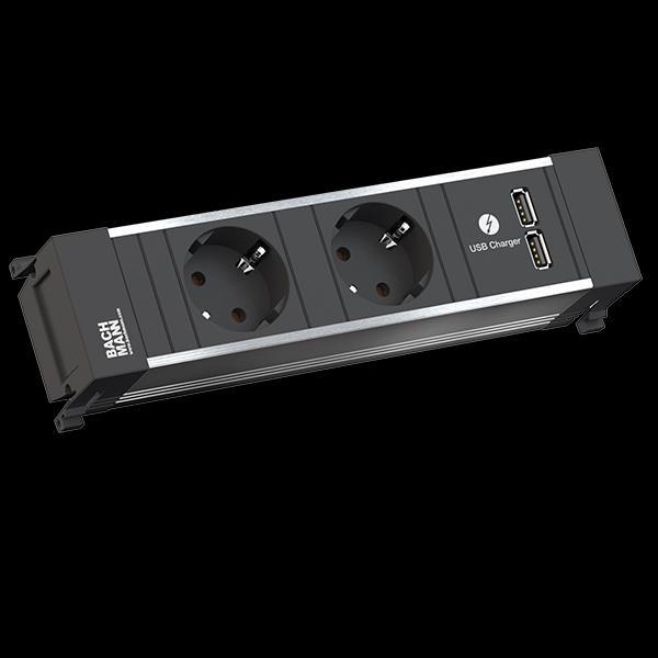 Image du produit Bachmann Power Frame- Power Strip (2 x, CEE 7/3, 2 m)