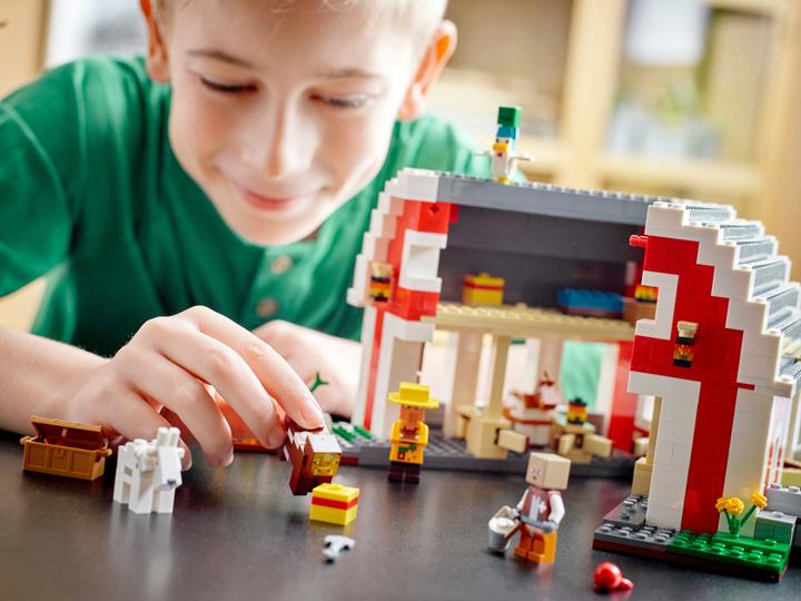 Immagine prodotto LEGO Il fienile rosso (21187, LEGO Minecraft)