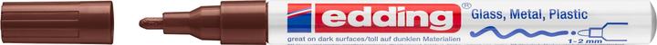 Actual product image Edding Paint marker 751 CREA Brown (Brown, 2 mm, 1 x)