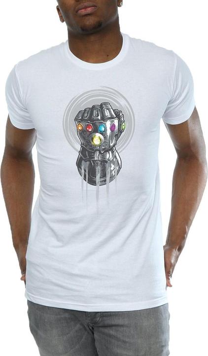 Actual product image Universal Textiles Mens Gauntlet Cotton T-Shirt (L)