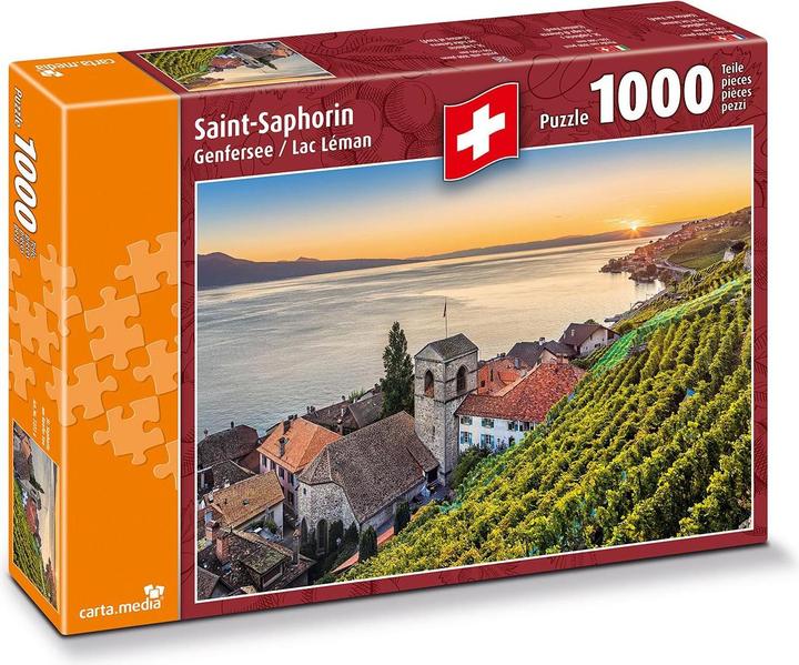 Immagine prodotto St. Saphorin sul lago di Ginevra (1000 pezzi)