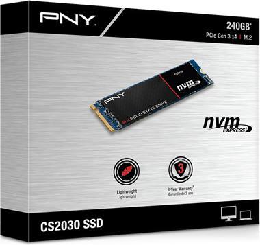 Actual product image PNY CS2030 (240 GB, M.2)