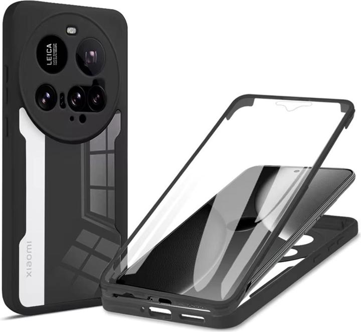 Techsuit - ColorVerse 360 Series + Screen Protector - Xiaomi 15 Ultra - Black (Xiaomi 15 Ultra)