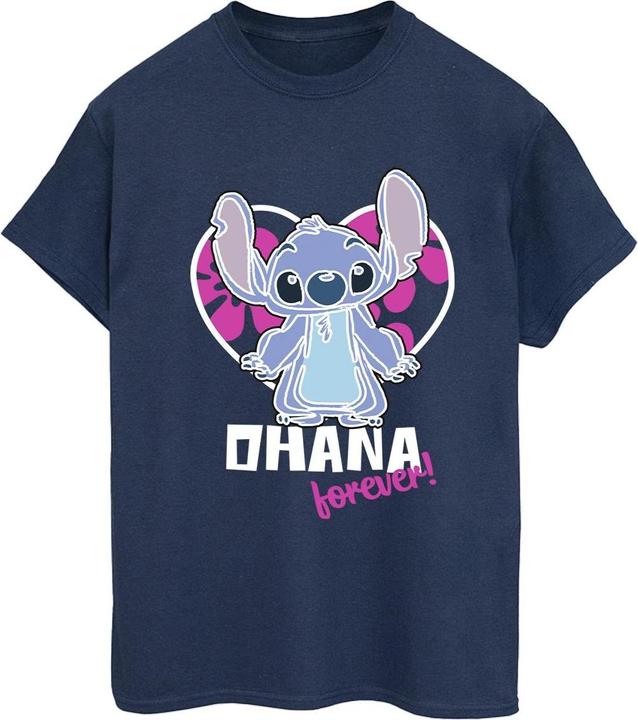 Produktbild Disney Lilo And Stitch Ohana Forever Heart TShirt (L)