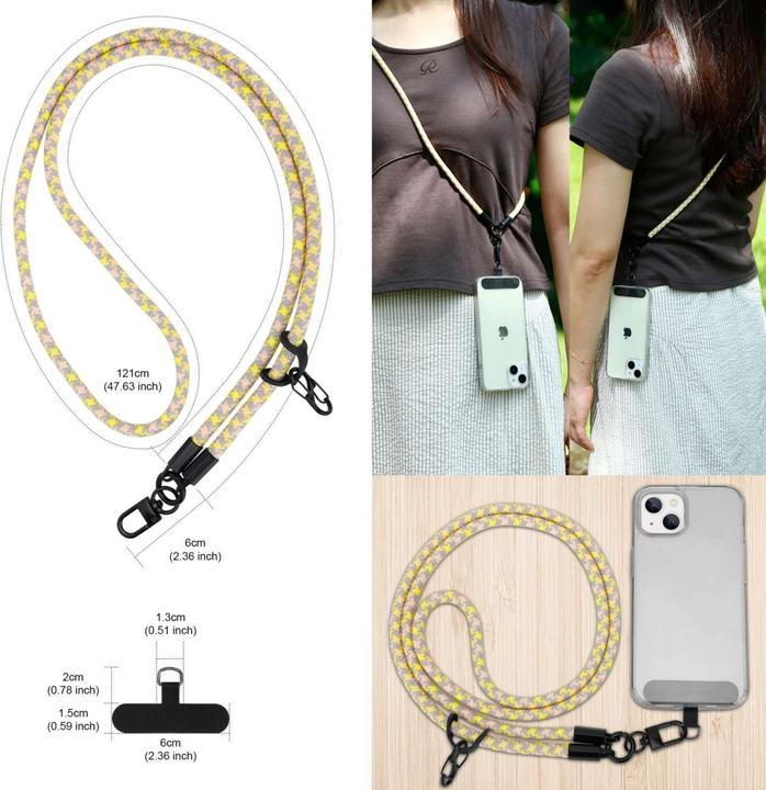 Produktbild Cadorabo Handykette für Sony Xperia J Necklace Hülle mit verstellbarem Kordelband