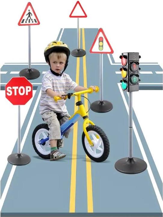 Immagine prodotto The Toy Company Verkehrsampel für Kinder, Ampelmodell, Ampelspielzeug