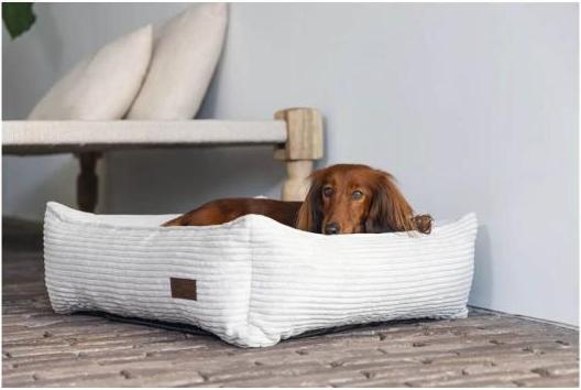 Actual product image Designed by Lotte Lounger bed Ribbed (Dog)