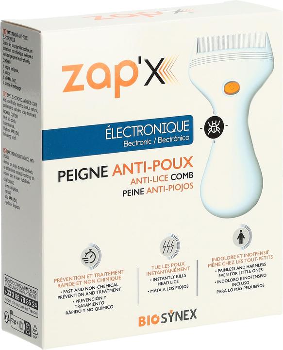 Image du produit Biosynex Peigne anti-poux électronique