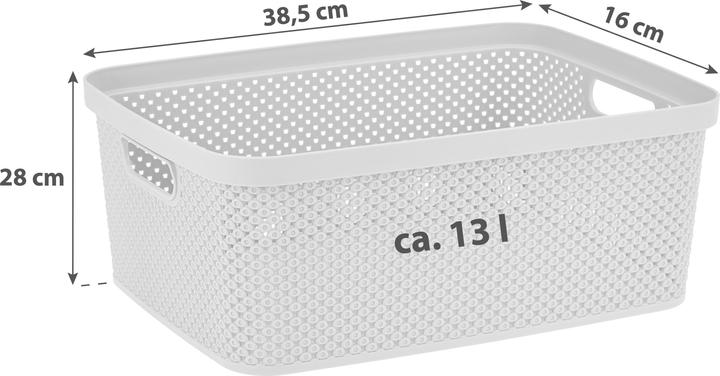 Actual product image Luca Bessoni Diamond storage basket