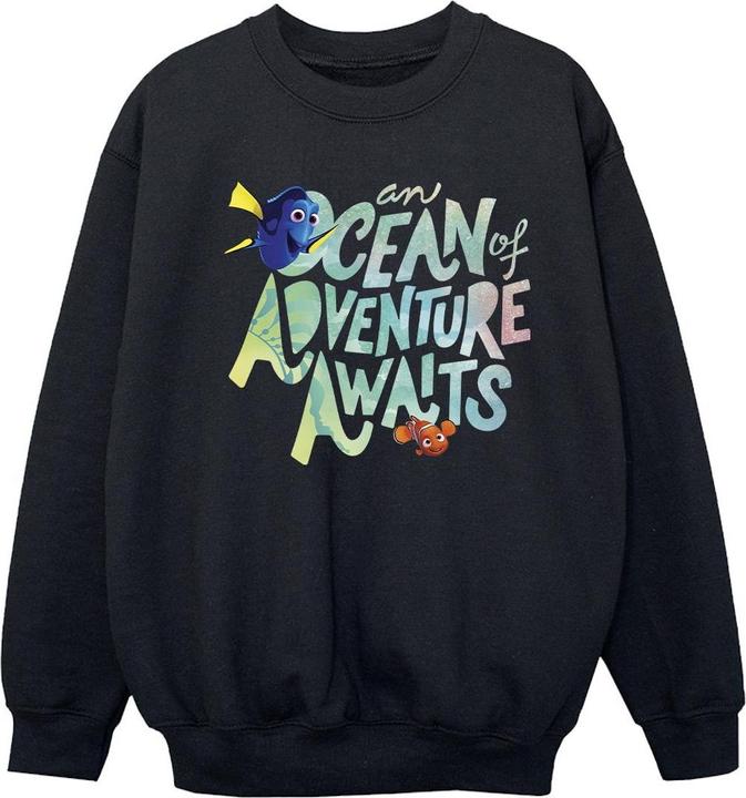 Actual product image Disney Girls Ocean Adventure Sweatshirt (116)