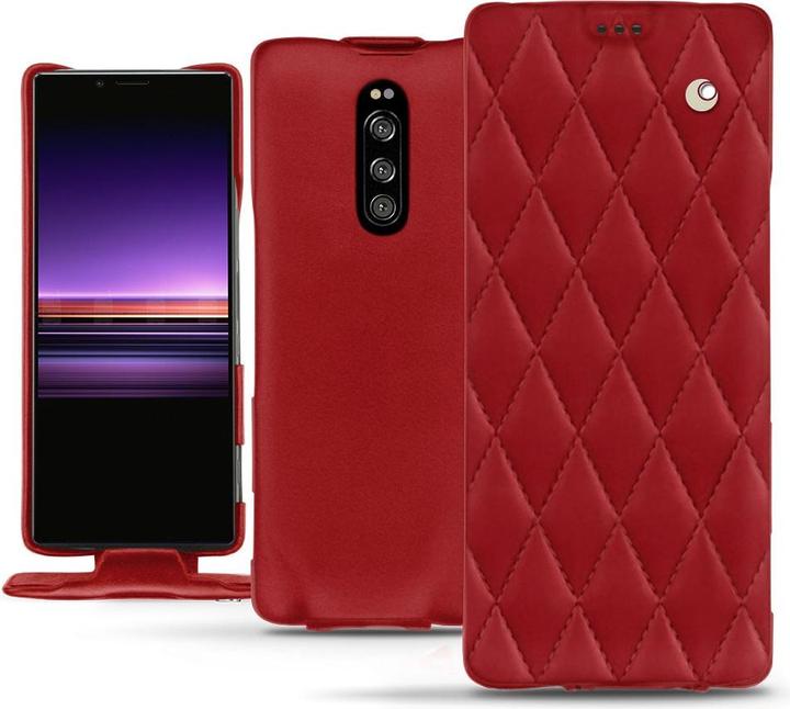 Actual product image Noreve Leather cover vertical (Sony Xperia 1)