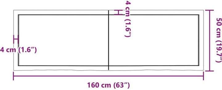 Immagine prodotto VidaXL Emerald (160 x 6 x 50 cm)