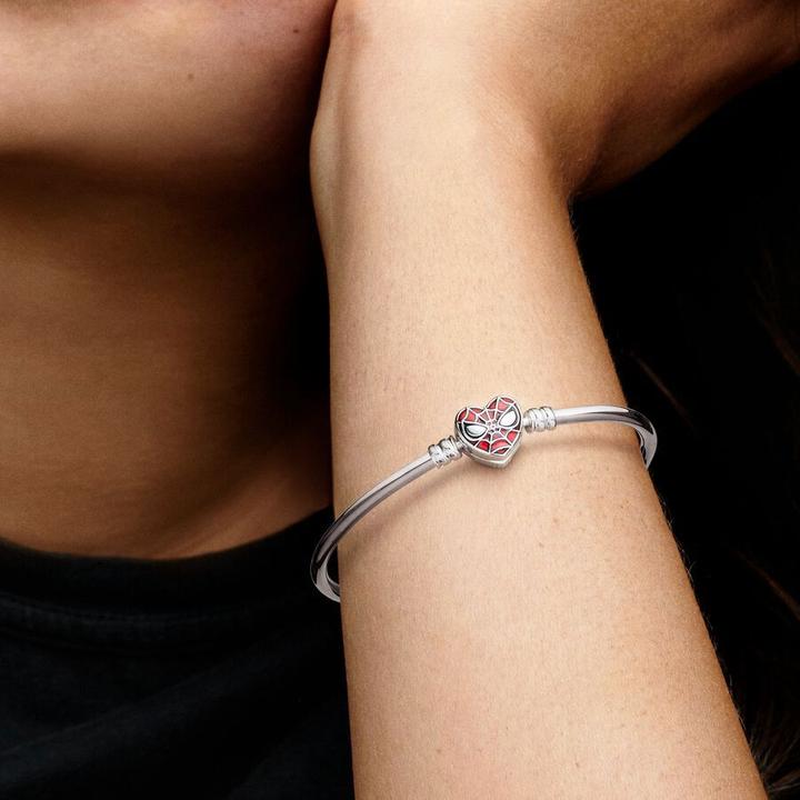 Actual product image Pandora Bangle Spider-Man (19 cm, Enamel)