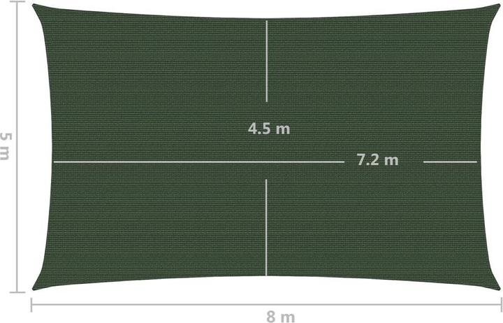 Image du produit VidaXL Sonnensegel (5 x 8 m)