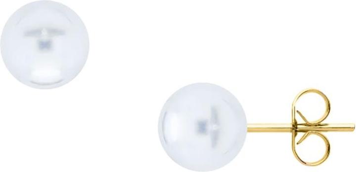 Candy Ohrstecker Sofia L 8.0 mm, 925 Sterling Silber, vergoldet (925 Sterling Silber, 18k vergoldet)