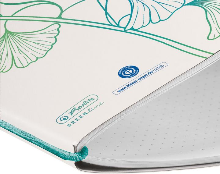 Image du produit Herlitz my.book flex notebook A5 40 feuilles blanc (A5, Pointillés, Couverture souple)
