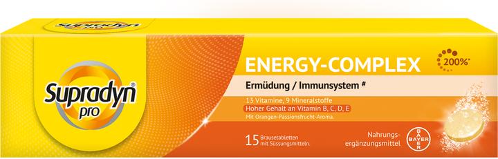 Produktbild Supradyn pro energy-complex (15 Stück, Brausetablette, 100 g)