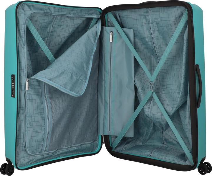 Produktbild American Tourister Reisekoffer Aerostep 101.5 L, Turquoise Tonic (101.50 l, XL (ab 115l))