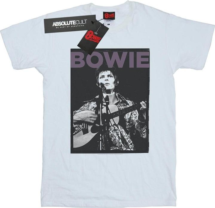 Immagine prodotto David Bowie Rock Poster Maglietta Ragazze (140, 146)