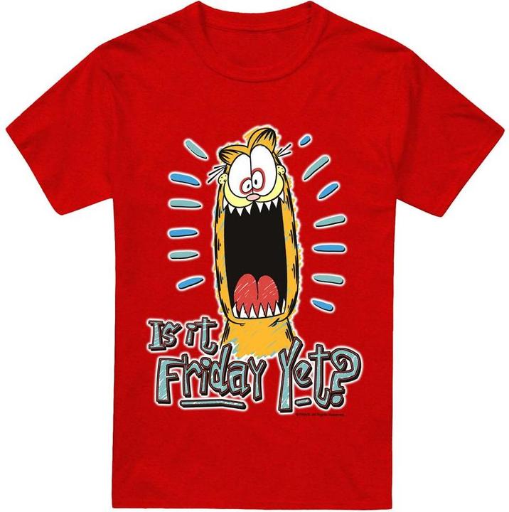 Immagine prodotto Garfield Friday Maglietta Adulto Unisex (S)